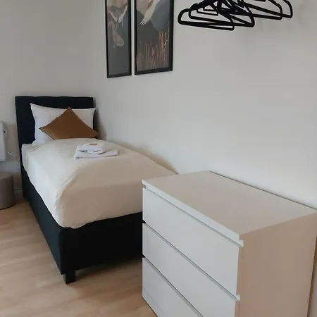 公寓 Maremar - 116qm Mit 2 Schlafzimmern - Perfekt Fuer Familien - Holzmarkt - Luxus Boxspringbetten - Kueche - Balkon - Arbeitsplaetze *