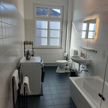 Maremar - 116qm Mit 2 Schlafzimmern - Perfekt Fuer Familien - Holzmarkt - Luxus Boxspringbetten - Kueche - Balkon - Arbeitsplaetze 公寓 威尔登