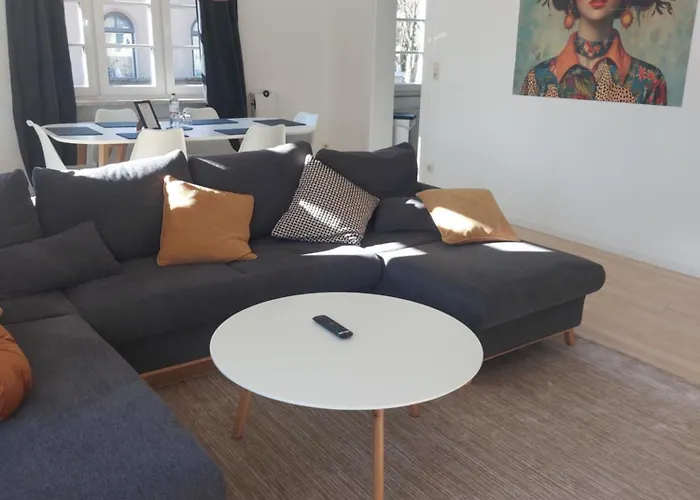 公寓 Maremar - 116qm Mit 2 Schlafzimmern - Perfekt Fuer Familien - Holzmarkt - Luxus Boxspringbetten - Kueche - Balkon - Arbeitsplaetze *