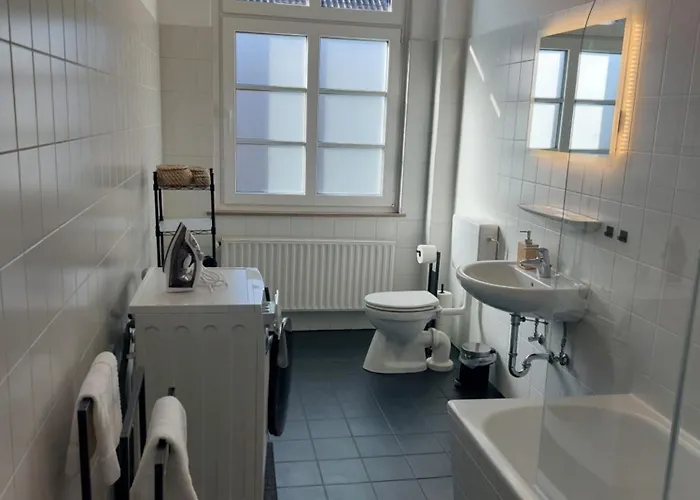 Maremar - 116qm Mit 2 Schlafzimmern - Perfekt Fuer Familien - Holzmarkt - Luxus Boxspringbetten - Kueche - Balkon - Arbeitsplaetze 公寓 威尔登